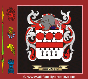 Deevey Coat of Arms, Family Crest - Click here to view