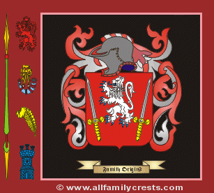 Dempsey Coat of Arms, Family Crest - Click here to view