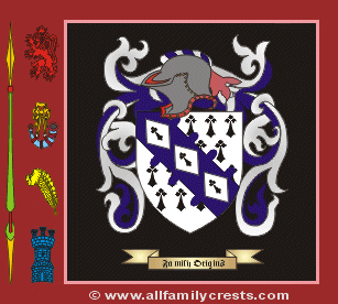 Dent Coat of Arms, Family Crest - Click here to view