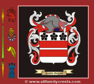 Denton Coat of Arms, Family Crest - Click here to view