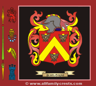 Disher Coat of Arms, Family Crest - Click here to view