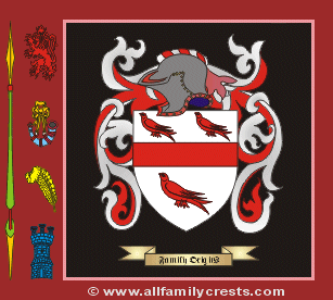 Dowdall Coat of Arms, Family Crest - Click here to view