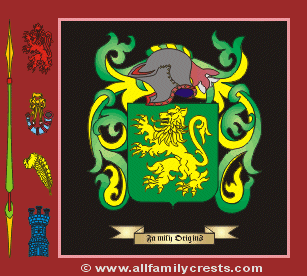 Dowey Coat of Arms, Family Crest - Click here to view