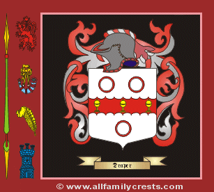 Draper Coat of Arms, Family Crest - Click here to view