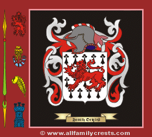 Drayson Coat of Arms, Family Crest - Click here to view
