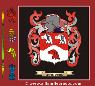 Duncomb Coat of Arms, Family Crest - Click here to view