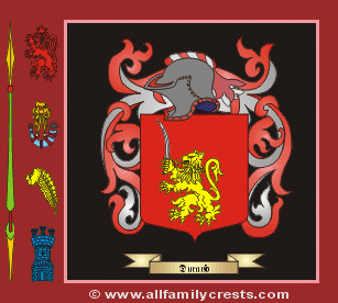 Durand Coat of Arms, Family Crest - Click here to view