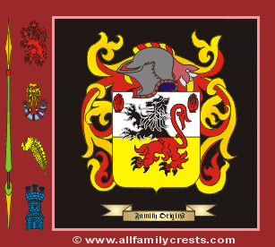 O'Daly Coat of Arms, Family Crest - Click here to view