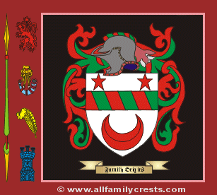Elder Coat of Arms, Family Crest - Click here to view
