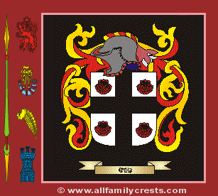 Ellis Coat of Arms, Family Crest - Click here to view