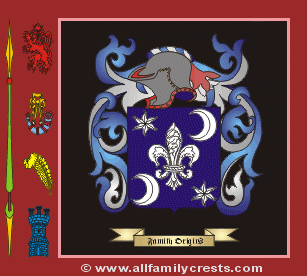 Elvey Coat of Arms, Family Crest - Click here to view