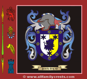 Ennis Coat of Arms, Family Crest - Click here to view