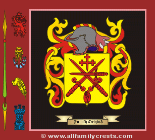 Ewart Coat of Arms, Family Crest - Click here to view
