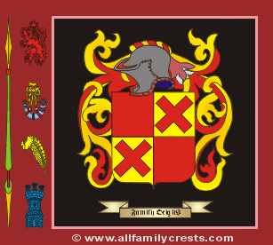 Ewing Coat of Arms, Family Crest - Click here to view