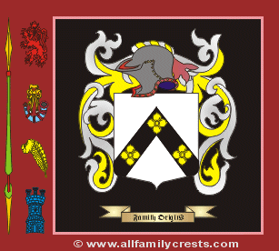 Eyre Coat of Arms, Family Crest - Click here to view