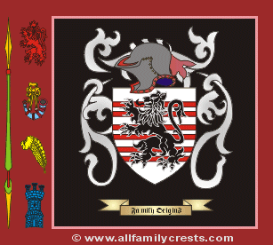 Fairfax Coat of Arms, Family Crest - Click here to view