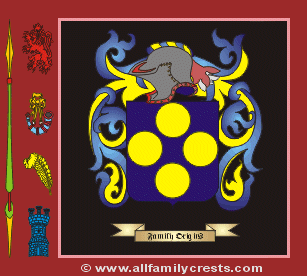 Farthing Coat of Arms, Family Crest - Click here to view