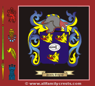 Fergie Coat of Arms, Family Crest - Click here to view