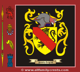 Flanders Coat of Arms, Family Crest - Click here to view