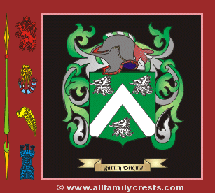 Flood Coat of Arms, Family Crest - Click here to view