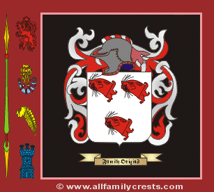 Foulerton Coat of Arms, Family Crest - Click here to view