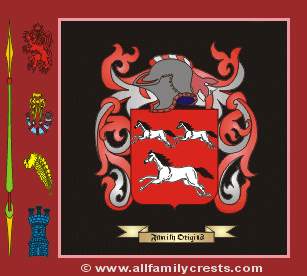 Frye Coat of Arms, Family Crest - Click here to view