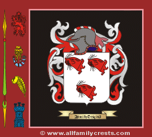 Fullerton Coat of Arms, Family Crest - Click here to view