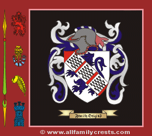 Fulton Coat of Arms, Family Crest - Click here to view