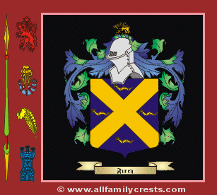 Furey Coat of Arms, Family Crest - Click here to view