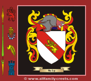 Gallop Coat of Arms, Family Crest - Click here to view