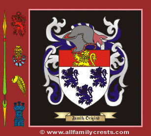 Gara Coat of Arms, Family Crest - Click here to view