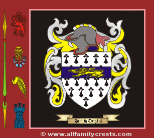 Garett Coat of Arms, Family Crest - Click here to view