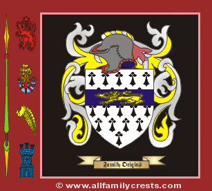 Garrad Coat of Arms, Family Crest - Click here to view