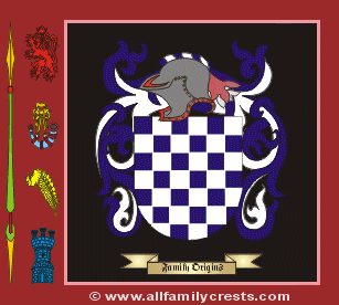 Gatton Coat of Arms, Family Crest - Click here to view