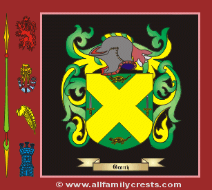 Geaveny Coat of Arms, Family Crest - Click here to view