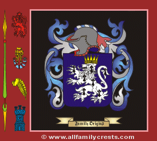 Gerrard Coat of Arms, Family Crest - Click here to view