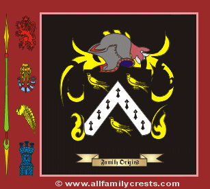 Gervais Coat of Arms, Family Crest - Click here to view