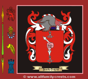 Giblin Coat of Arms, Family Crest - Click here to view
