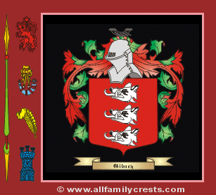 Gibney Coat of Arms, Family Crest - Click here to view