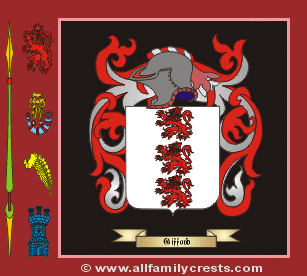 Gifford Coat of Arms, Family Crest - Click here to view