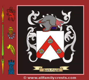 Gilbert Coat of Arms, Family Crest - Click here to view