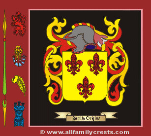 Gillan Coat of Arms, Family Crest - Click here to view