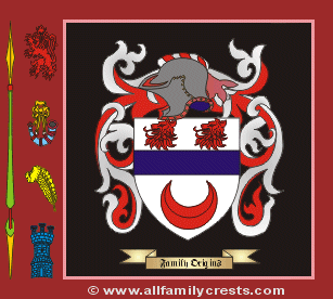 Gilligan Coat of Arms, Family Crest - Click here to view