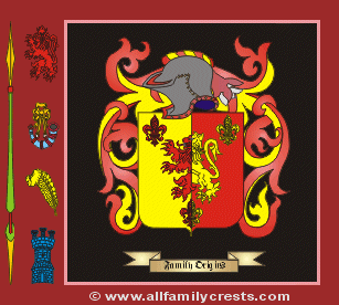 Goodwin Coat of Arms, Family Crest - Click here to view