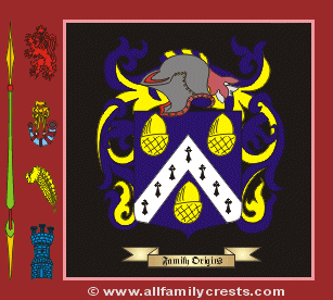 Goolsby Coat of Arms, Family Crest - Click here to view