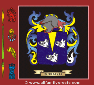 Gordon-ireland Coat of Arms, Family Crest - Click here to view