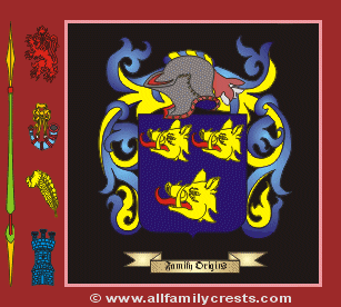 Gordon Coat of Arms, Family Crest - Click here to view