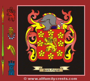 Grace Coat of Arms, Family Crest - Click here to view