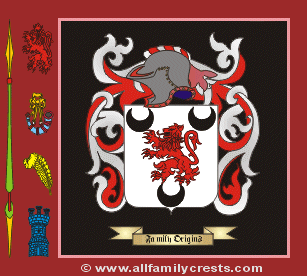 Grane Coat of Arms, Family Crest - Click here to view