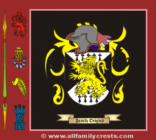 Gratten Coat of Arms, Family Crest - Click here to view